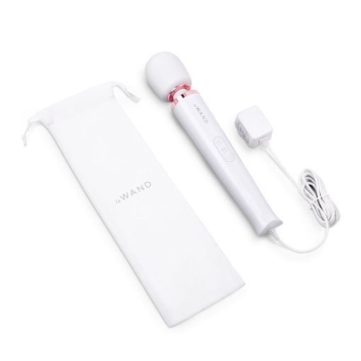 Le Wand Plug-In Vibrating Massager White - Image 9