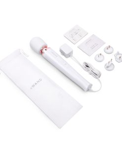 Le Wand Plug-In Vibrating Massager White