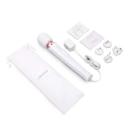 Le Wand Plug-In Vibrating Massager White - Image 11