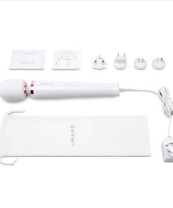 Le Wand Plug-In Vibrating Massager White