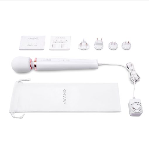 Le Wand Plug-In Vibrating Massager White - Image 12