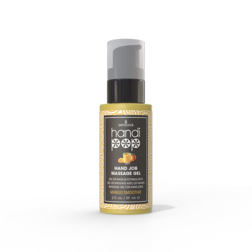 Sensuva Handipop Edible Hand Job Massage Gel Mango Smoothie 2 Oz.