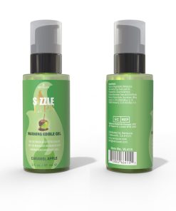 Sensuva Sizzle Lips Warming Gel Caramel Apple 2 Oz.