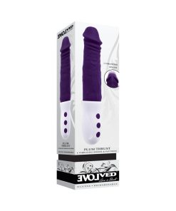 Evolved Plum Thrust Rechargeable Thrusting Vibe Silicone