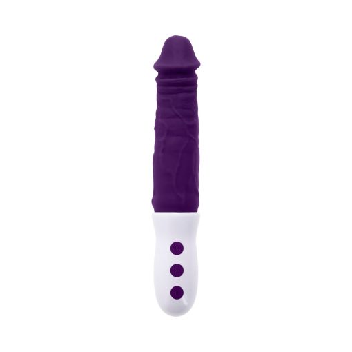Evolved Plum Thrust Rechargeable Thrusting Vibe Silicone - Image 3