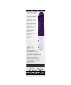 Evolved Plum Thrust Rechargeable Thrusting Vibe Silicone