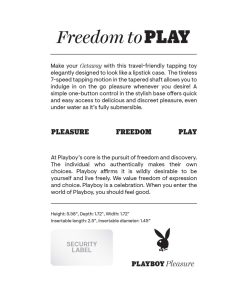 Playboy Getaway White/Opal
