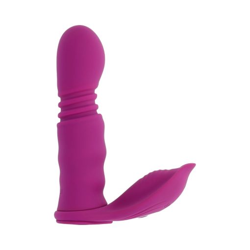 Playboy Match Play Dual Vibrator – C-Ring & Thrusting Shaft, Wild Aster - Image 2