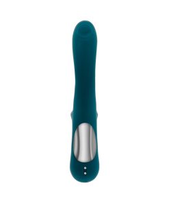 Playboy Harmony Tongue Licking & Tapping Vibrator – Dual Stim (Deep Teal)