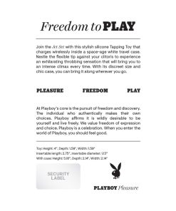 Playboy The Jet Set Tapping Wild Aster/Silver