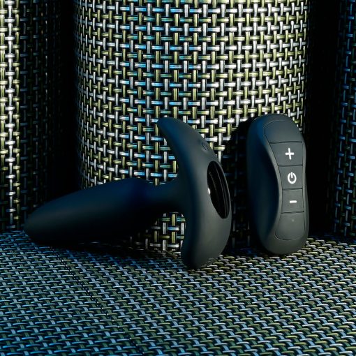 Selopa Black Beauty Remote Control Anal Plug – Slim, Silicone, Vibrating - Image 3