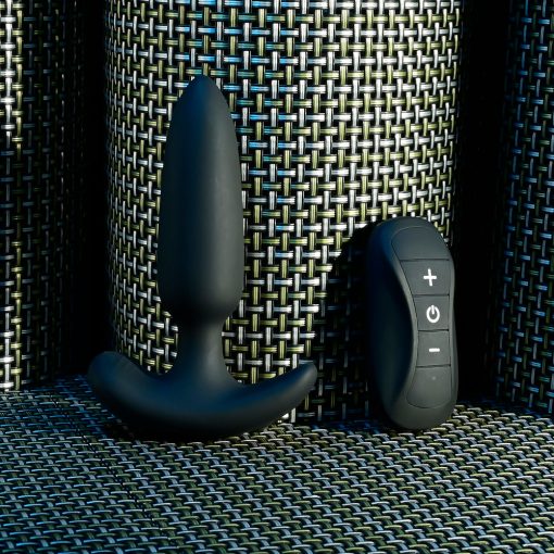 Selopa Black Beauty Remote Control Anal Plug – Slim, Silicone, Vibrating - Image 4