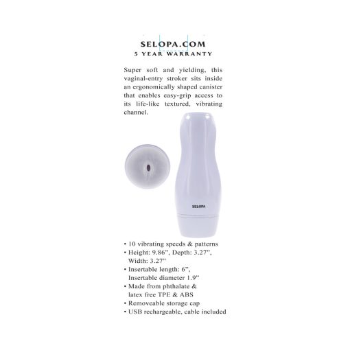 Selopa Pleasure Can White - Image 12