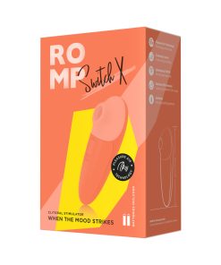 ROMP Switch X Clitoral Stimulator – Compact Air Pulse Vibrator for Women