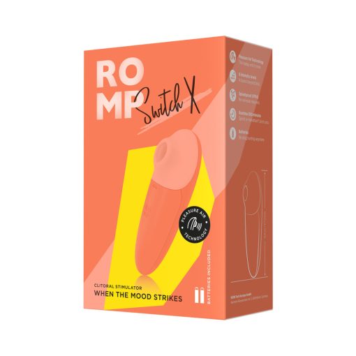ROMP Switch X Clitoral Stimulator – Compact Air Pulse Vibrator for Women - Image 6
