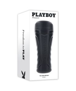 Playboy The Urge Medium Stroker Non-Vibrating Tpe Black