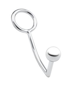 Blue Line Stainless Steel Anal Hook & Cock Ring