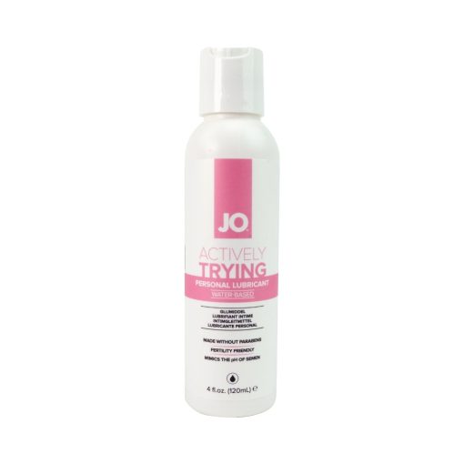 Jo Actively Trying Paraben-Free Water-Based Lubricant 4 Oz.
