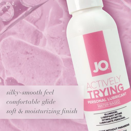 Jo Actively Trying Paraben-Free Water-Based Lubricant 4 Oz. - Image 5
