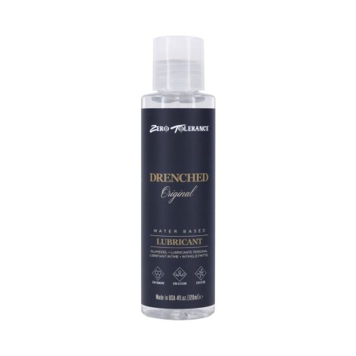 Zero Tolerance Drenched Original Water-Based Lubricant 4 Oz.