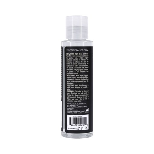 Zero Tolerance Drenched Warmth Water-Based Warming Lubricant 4 Oz. - Image 3