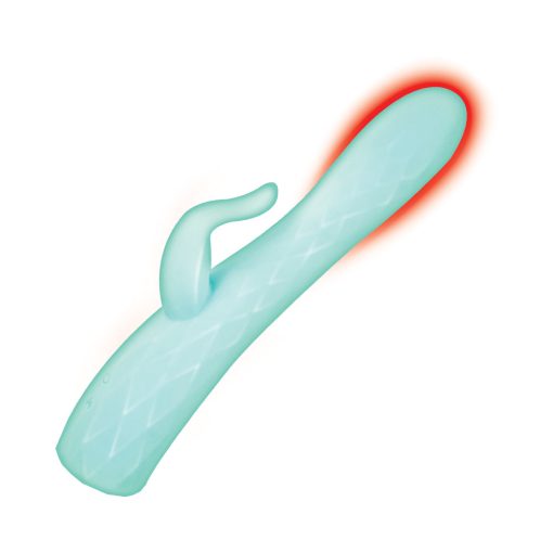 Goddess Heat Up Rotating Massager Aqua - Image 2