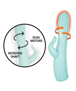 Goddess Heat Up Rotating Massager Aqua