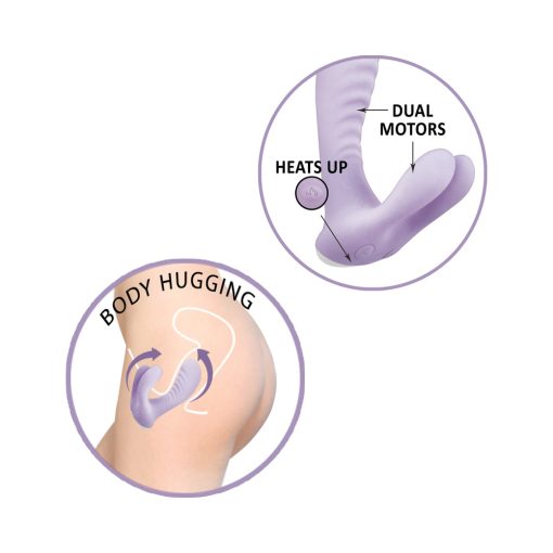 Goddess Heat Up Bunny Massager Lavender - Image 4