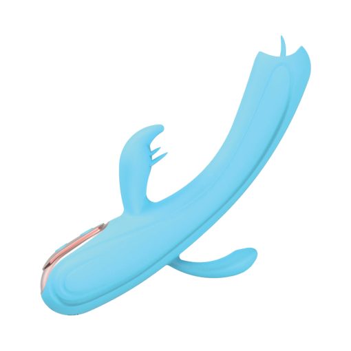 My Secret Fantasy – Flickering Tongue Triple Stimulator Vibrator (Blue) - Image 3