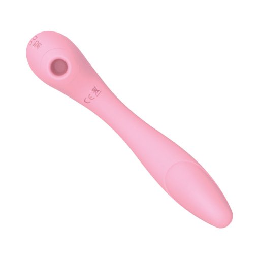 Blaze Bendable Suction Massager – Dual Motor Rabbit Vibrator (Pink) - Image 3