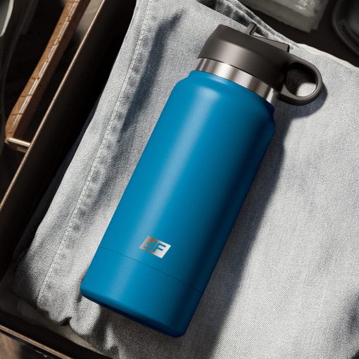 Pdx Plus Fuck Flask Private Pleaser Discreet Stroker Blue Bottle Light - Image 6