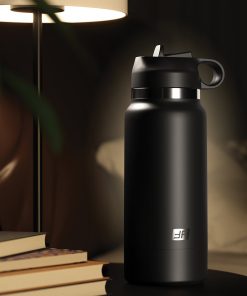 Pdx Plus Fap Flask Thrill Seeker Discreet Stroker Black Bottle Frosted