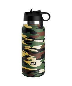 Pdx Plus Fap Flask Happy Camper Discreet Stroker Camo Frosted