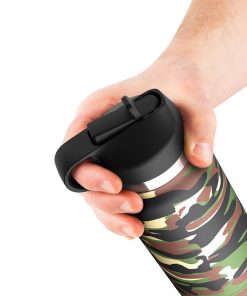 Pdx Plus Fap Flask Happy Camper Discreet Stroker Camo Frosted