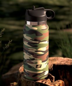 Pdx Plus Fap Flask Happy Camper Discreet Stroker Camo Frosted
