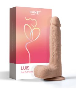 Honey Play Box Luis App Controlled Realistic Thrusting Dildo 8.5 In.
