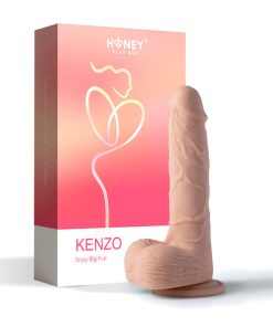 Honey Play Box Kenzo App Controlled Big Realistic Thrusting Dildo 9.5 In.
