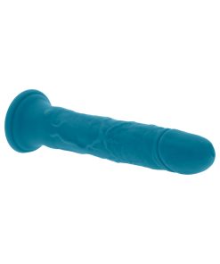 Evolved Tsunami Rechargeable Vibrating Dildo Silicone Teal