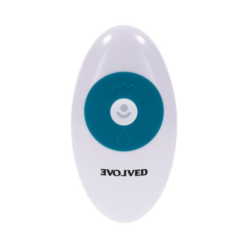 Evolved Tsunami Rechargeable Vibrating Dildo Silicone Teal - Image 9