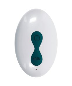 Gender X Tunnel Tapper Rechargeable Vibrating Anal Plug With Remote Teal