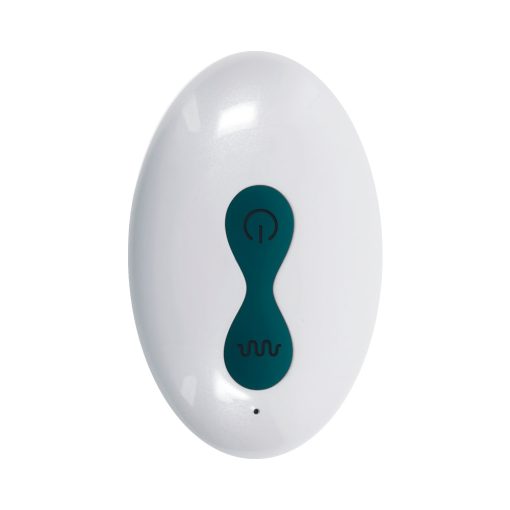 Gender X Tunnel Tapper Rechargeable Vibrating Anal Plug With Remote Teal - Image 10