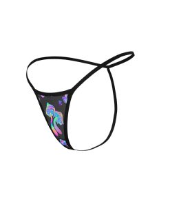 Magic Silk Hazy Dayz Crop Top, Skirt & G-String Set Mushroom L/Xl