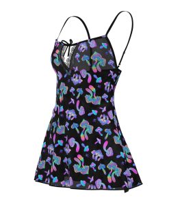 Magic Silk Hazy Dayz Dress & G-String Set Mushroom S/M