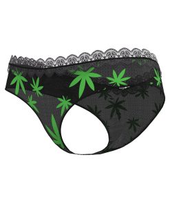 Magic Silk Hazy Dayz Boy Short Pot Leaf L/Xl
