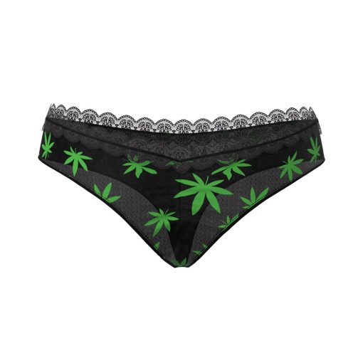 Magic Silk Hazy Dayz Boy Short Pot Leaf L/Xl - Image 5