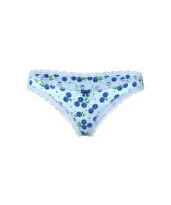Magic Silk Sweet Treats Boy Short With Lube Blueberry S/M