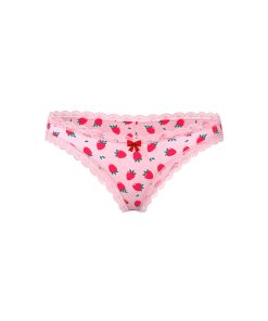 Magic Silk Sweet Treats Boy Short With Lube Strawberry L/Xl