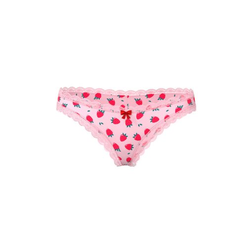 Magic Silk Sweet Treats Boy Short With Lube Strawberry L/Xl - Image 3