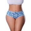 Magic Silk Sweet Treats Crotchless Boy Short With Lube Blueberry Queen Size