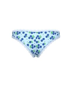 Magic Silk Sweet Treats Crotchless Boy Short With Lube Blueberry Queen Size